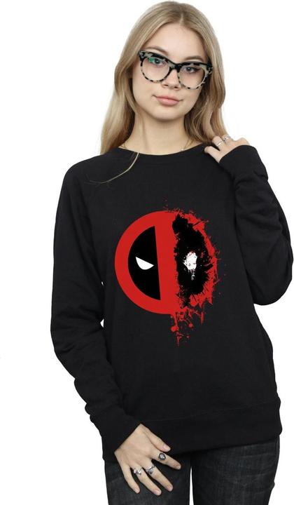 Image du produit - Sweat DEADPOOL SPLIT SPLAT LOGO - Femme (XXL)