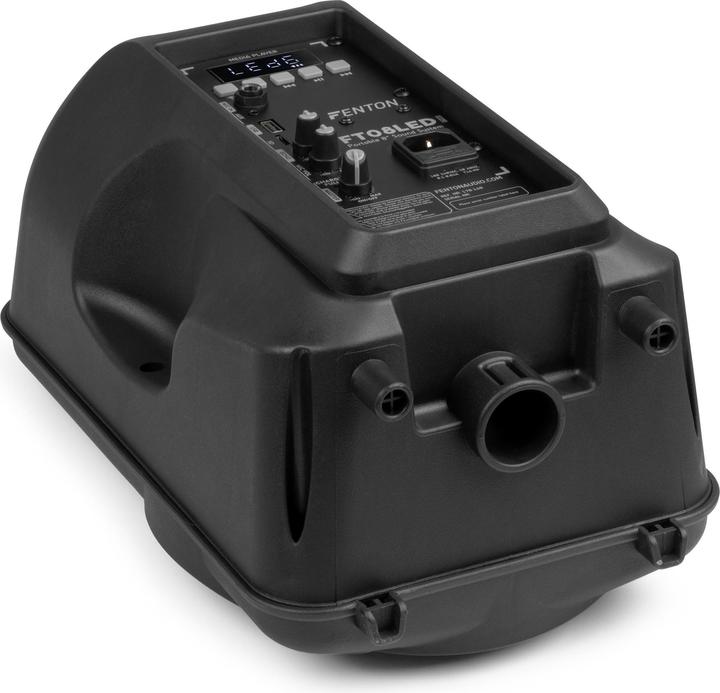 Image du produit Fenton Speaker Bluetooth - FT08LED MK2 karaoke box met LEDâ€™s, accu en microfoon - Voor (Actif)