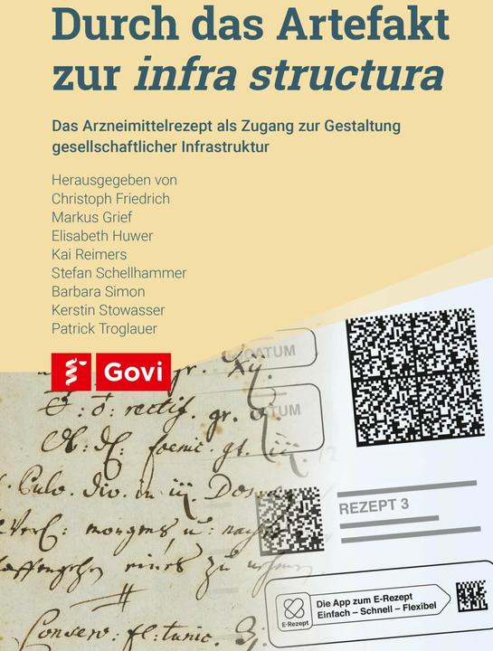 Actual product image Durch das Artefakt zur infra structura (German, Markus Grief, Kai Reimers, Stefan Schellhammer, Barbara Simon, Patrick Troglauer, Elisabeth Huwer, Christop Friedrich, 2024)