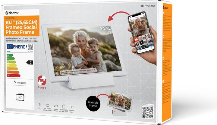Actual product image Denver Frameo PFF-1070W (10.10", 1280 x 800 pixels)