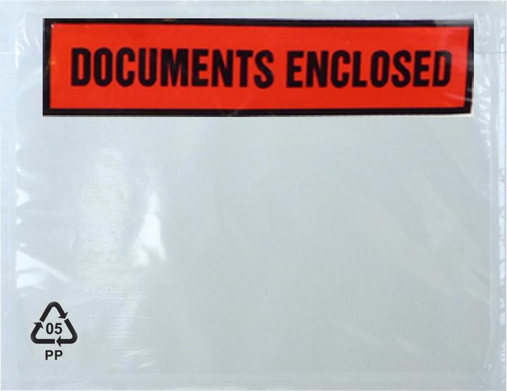 Immagine prodotto Essentials ParcelPocket Documenti etichettati Documenti allegati (A6, 1 x)