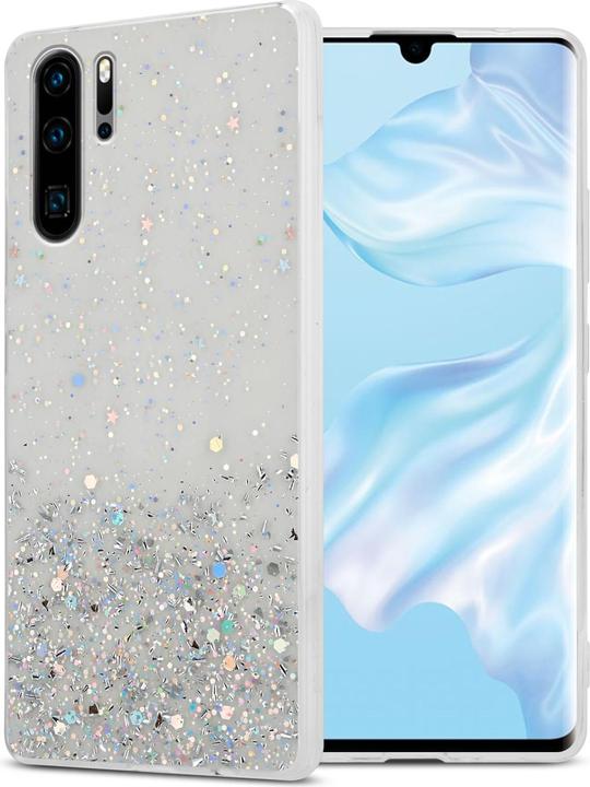 Transparent avec paillettes