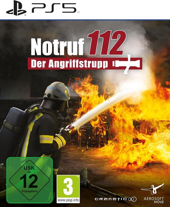 Actual product image Aerosoft Emergency call 112 PS-5 The attack team (PS5, DE)