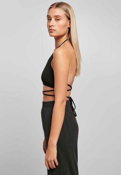 Actual product image Urban Classics Ladies Rib Trapeze Cropped Top - 16948 (M)