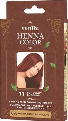 Venta Venita Henna Color Herbal Coloring Conditioner From Natural Henna 11 Burgundy 30G