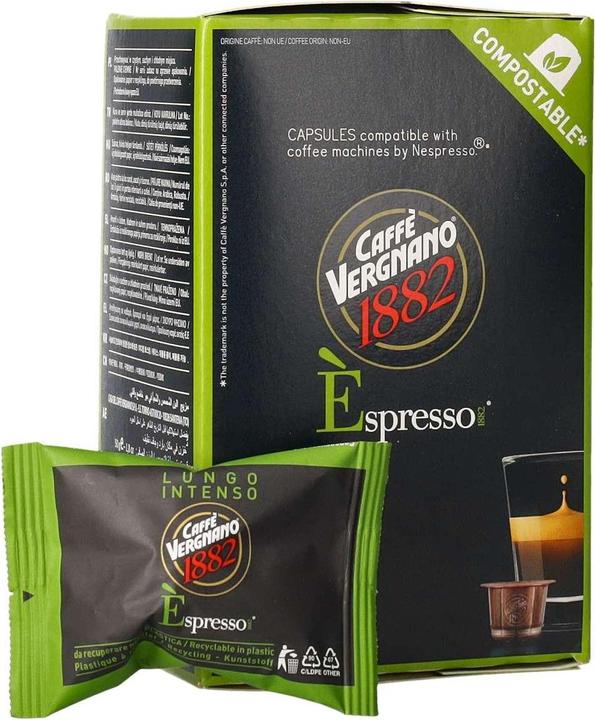 Immagine prodotto Caffè Vergnano Espresso Lungo (10 x Porta.)