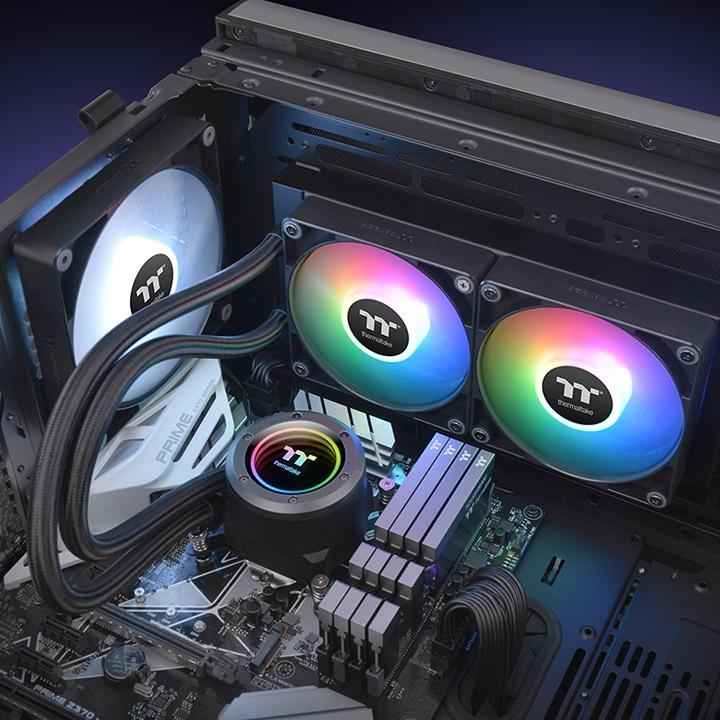 Actual product image Thermaltake CTE TH240 "Snow" ARGB Sync V2 / All-in-One LCS retail