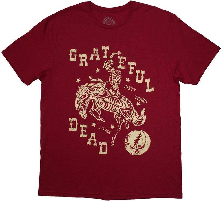 Grateful Dead TShirt Rückseitiger Aufdruck