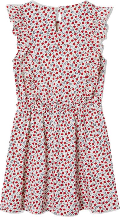 Image du produit Vertbaudet Bedrucktes Mädchen Jerseykleid mit Volantärmeln (158)