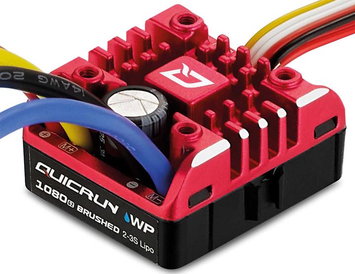 Produktbild Hobbywing Brushed Regler QuicRun WP1080-G2 Crawler 80A, 2-3S