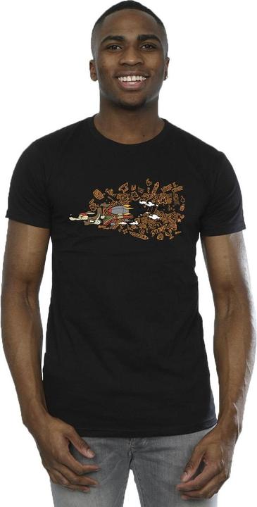 Immagine prodotto Looney Tunes ACME Doodles Wile E Coyote Maglietta Uomo (S)