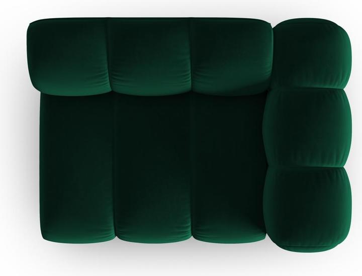Image du produit Micadoni Chauffeuse Droit Velours, "Lupine", 1 Place, 115x95x70Fabriqué en Europe (2 places, 3 places, 4 places)