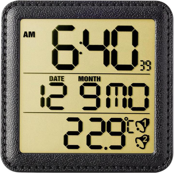 Image du produit Eurochron Réveil radio EFW135 Noir Ala