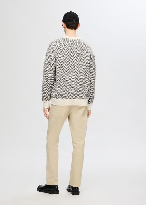 Actual product image Selected Homme Herringbone jumper (M)
