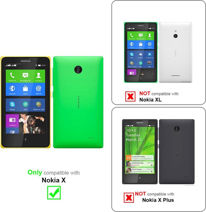 Productafbeelding Cadorabo TPU S-Line Cover (Nokia X)