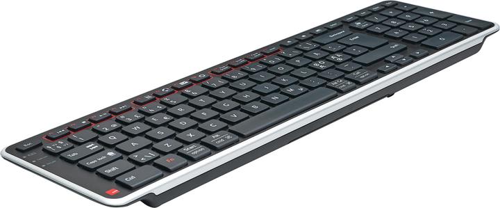 Actual product image Contour Balance Keyboard BK - Wireless Keyboard - designed for RollerMouse and SliderMouse - PC & Ma (DE, Cable, Wireless)