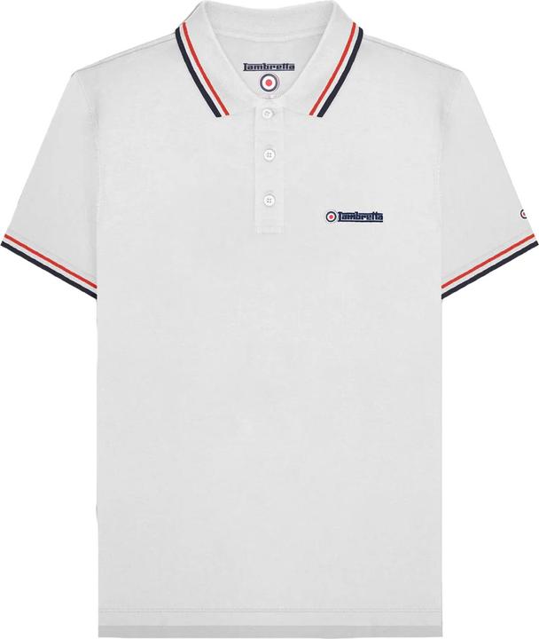 Navy blue, Red, White