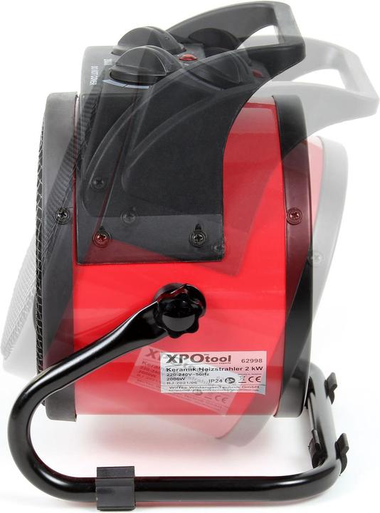 Immagine prodotto Wiltec Keramik Heizstrahler 2kW Heizlüfter Heizgerät Schnellheizer Elektrisch (2000 W)