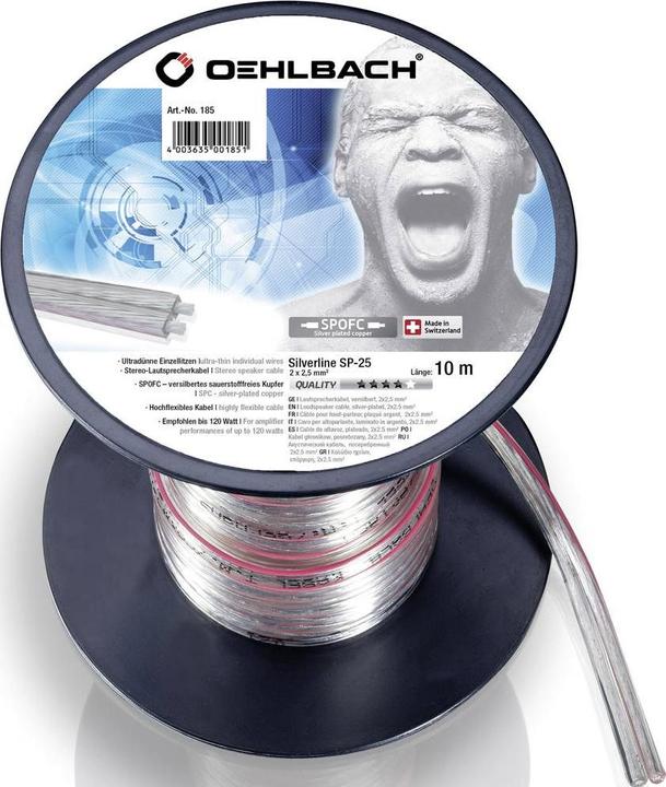 Produktbild Oehlbach Silverline SP25 (10 m, 2.50 mm²)