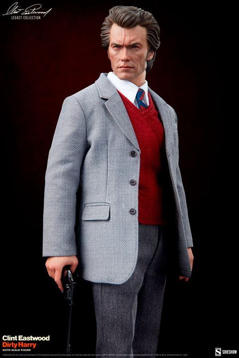 Image du produit Sideshow L'Inspecteur Harry figurine 1/6 Clint Eastwood Legacy Collection Harry Callahan 30 cm