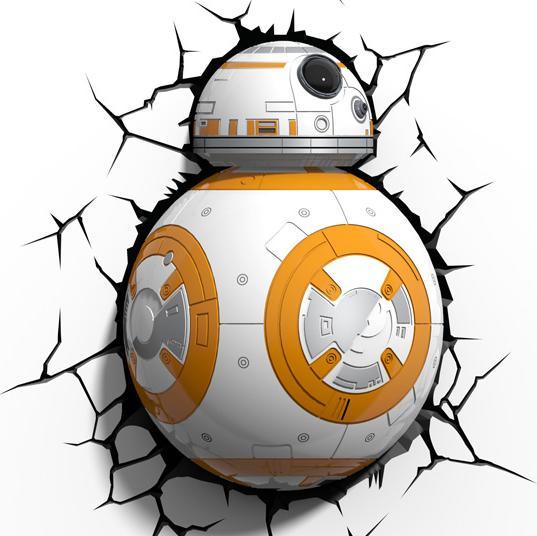 Actual product image 3DLightFX Star Wars: 3D Deco Light BB-8