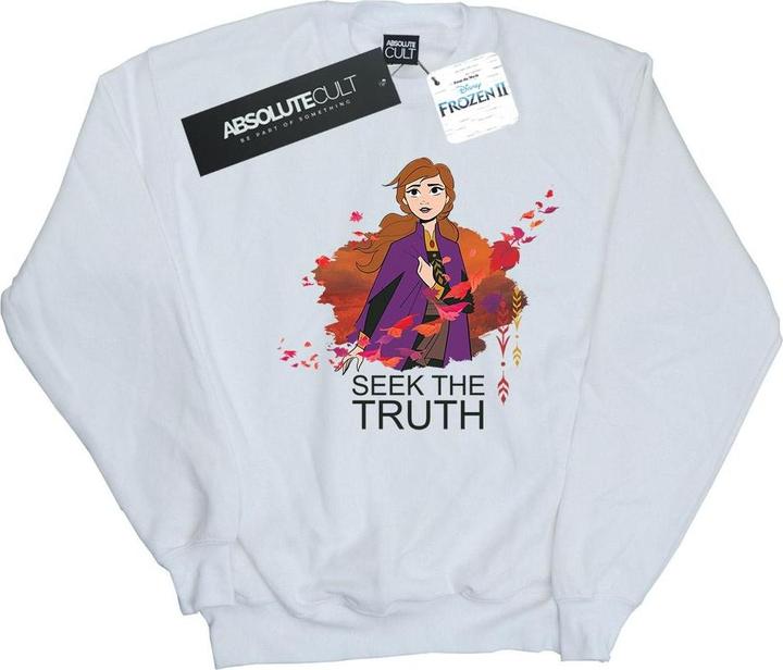 Actual product image Disney Womens/Ladies Frozen 2 Anna Seek The Truth Wind Sweatshirt (XL)