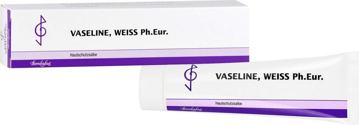 Produktbild Bombastus Vaseline weiss Ph. Eur. Hautschutzsalbe, 100 ml Fettsalbe (Körpercreme, 100 ml)