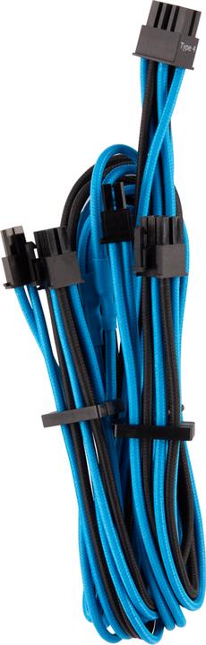 Corsair Cavo doppio PCIe a manicotto Premium, confezione doppia (Gen 4)
