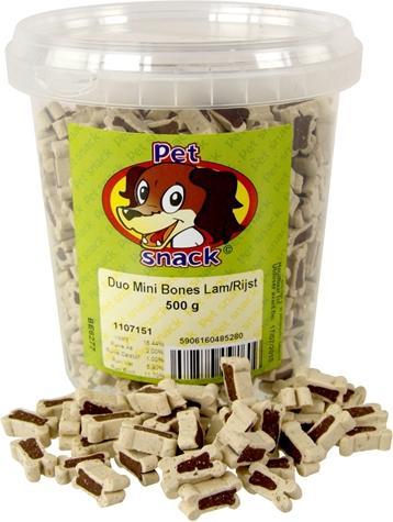 Produktbild Petsnack Botjes Mini Duo Lam / Rijst (538 g)