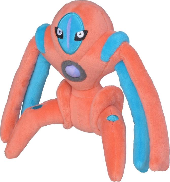 Actual product image Pokémon Deoxys (Defence Forme) Sitting Cuties Plush - 12 cm (12 cm)
