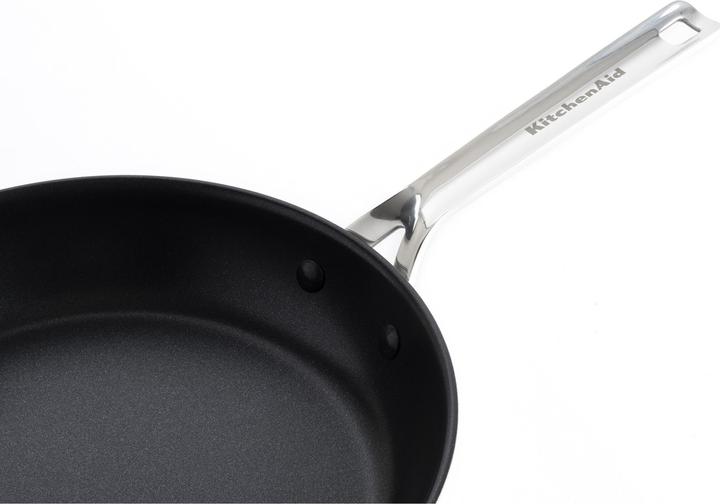 Image du produit KitchenAid Poêle en acier avec revêtement 24 cm (Poêle à frire, Acier inoxydable)