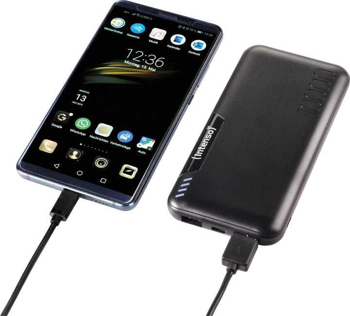 Actual product image Intenso P10000 Powerbank Type C (10000 mAh, 37 Wh)