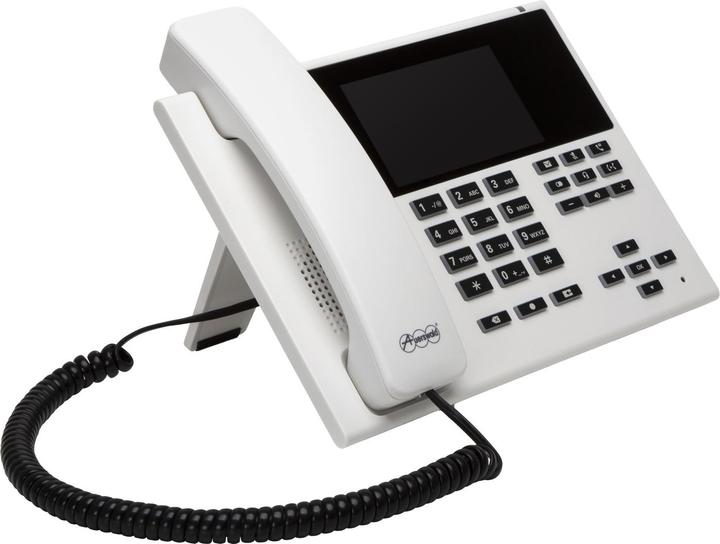 Actual product image Auerswald COMfortel D-400 white SIP telephone, with expansion option