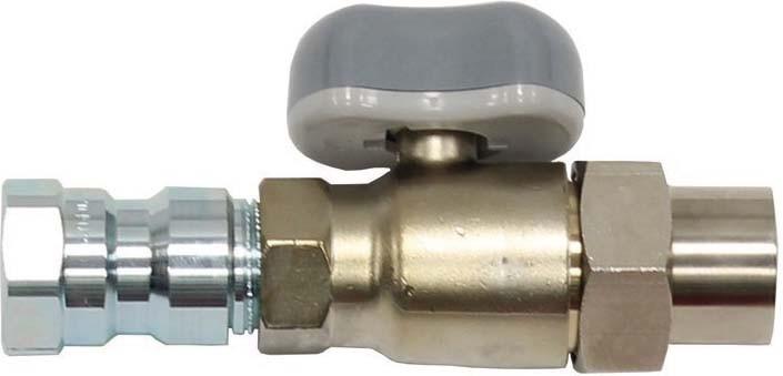 Immagine prodotto Vaillant Valvola a sfera per gas a passaggio diretto con dispositivo antincendio Rp 1/2