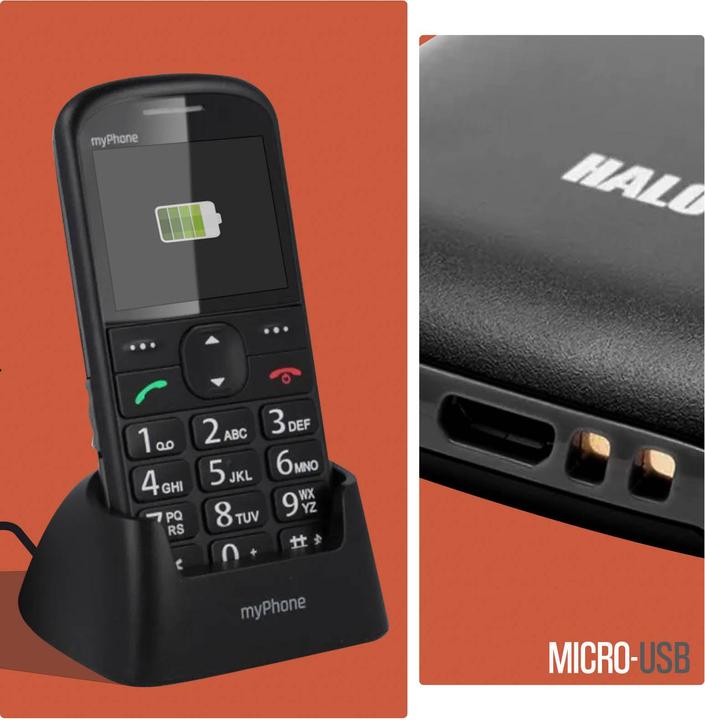 Immagine prodotto Myphone HALO 2 nero (ENG) (2.20", 0.30 Mpx, 2G)