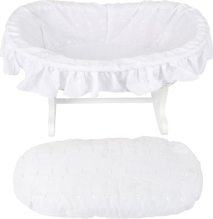 Produktbild small foot Puppenwiege Korbgeflecht