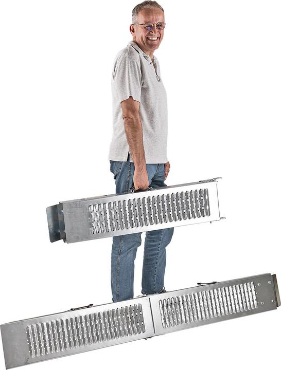 Image du produit Dema 1 Paar Auffahrrampe Rampe Laderampe Auffahrschiene 180 cm Transporter Anhänger