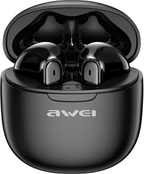Immagine prodotto Awei słuchawki Bluetooth 5.3 T68 ENC TWS + stacja dokująca czarny/nero (Senza fili)