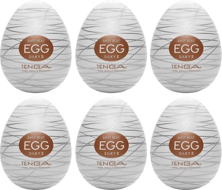 Image du produit Tenga Egg Silky II (6 pièces)
