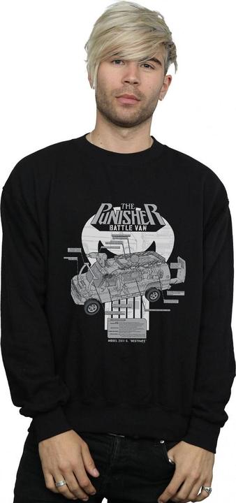 Produktbild The Punisher Battle Van Breakdown Sweatshirt (XXL)