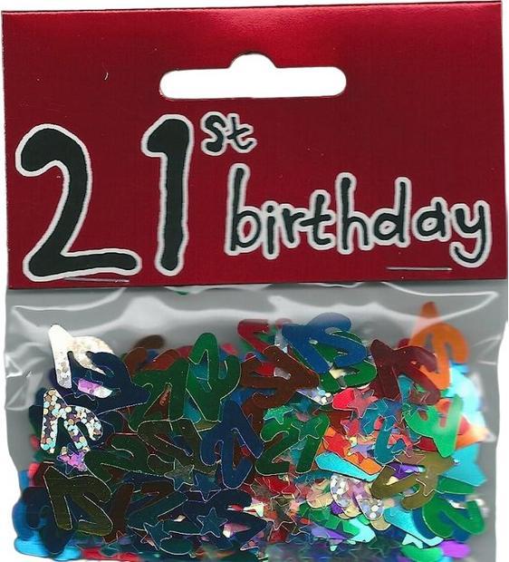 Immagine prodotto Generic Coriandoli per il 21° compleanno