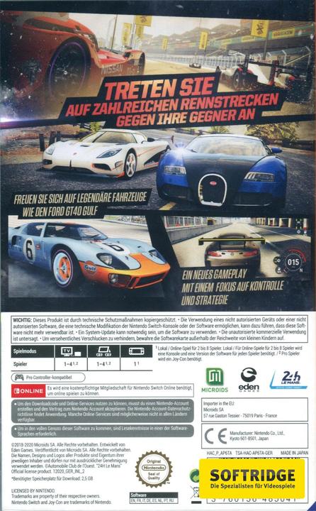 Actual product image astragon Switch Gear Club Unlimited 2 - Tracks Edition (Switch, Multilingual)