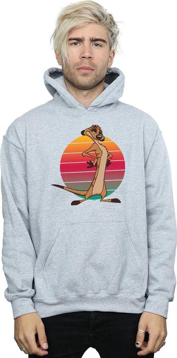 Actual product image Disney Mens The Lion King Timon Sunset Hoodie (XXL)