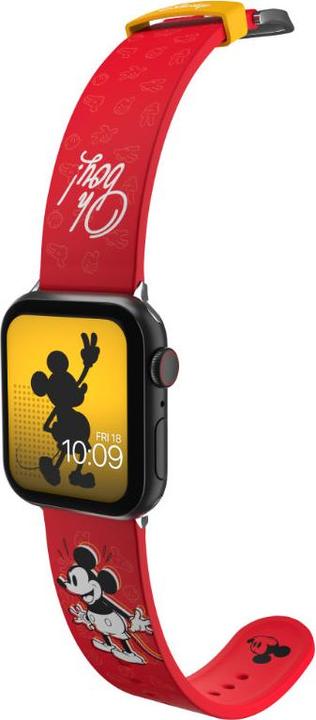 Produktbild Moby Fox Disney bracelet pour smartwatch Mickey Mouse Vintage Icon (Edelstahl, Silikon)