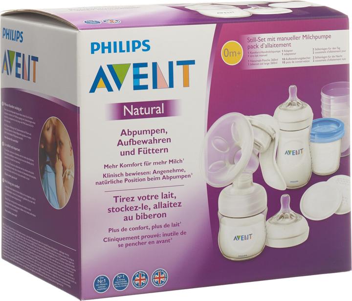 Produktbild Philips Avent Still-Set mit Handmilchpumpe Komfort