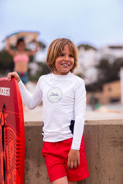 Actual product image Jobe Rash Guard Longsleeve Youth White (92, 94, 96, 98, 102, 104, 100 C, 95 C)