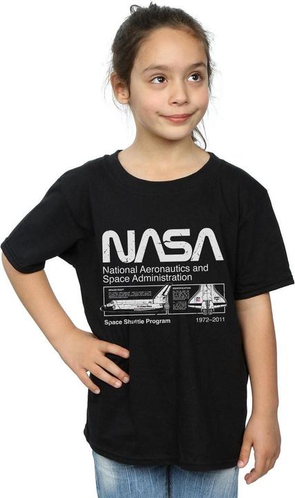 Image du produit Nasa - T-shirt CLASSIC SPACE SHUTTLE - Fille (140, 146)