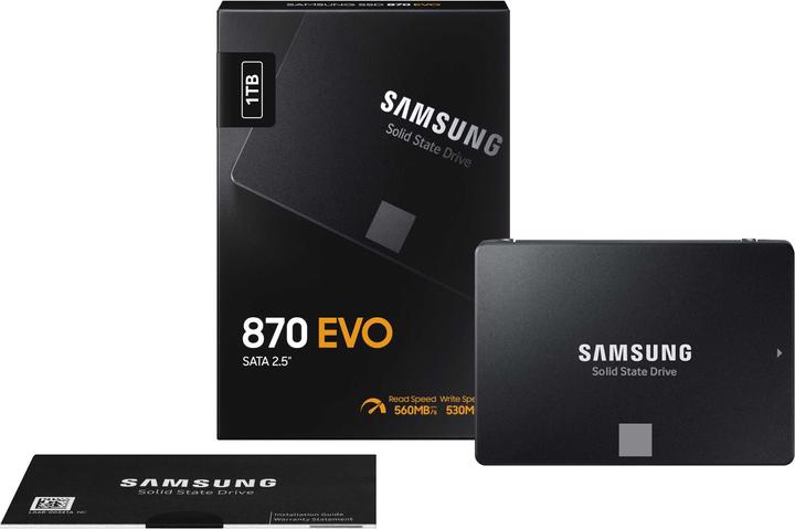 Produktbild Samsung 870 EVO (1000 GB, 2.5")