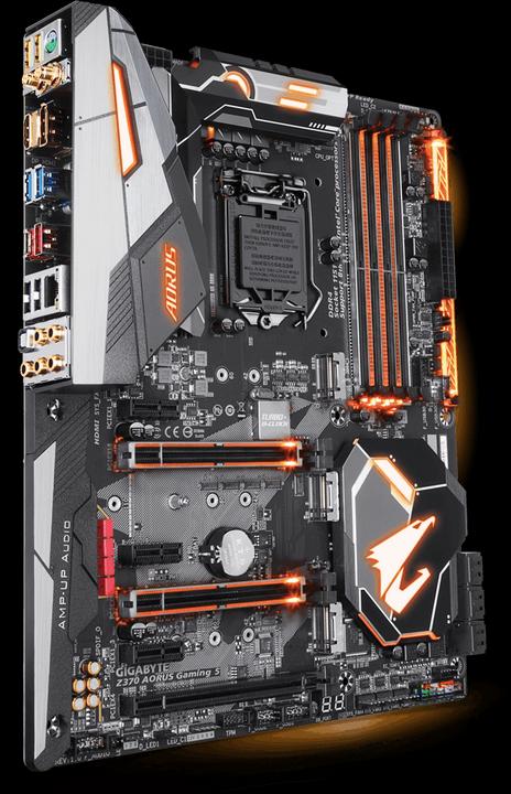 Produktbild Gigabyte Z370 AORUS Gaming 5 (LGA 1151, Intel Z370, ATX)