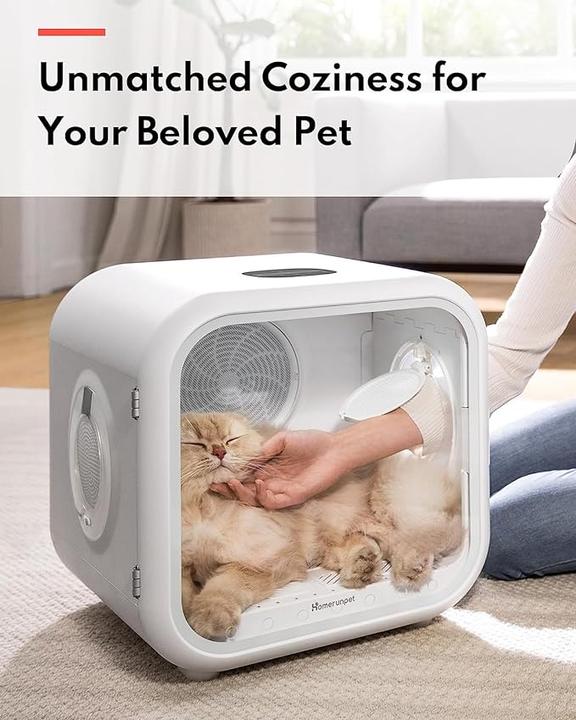 Immagine prodotto HomeRunPet Asciugatrice per animali domestici Drybo Plus PD50 (Gatto, Cane)